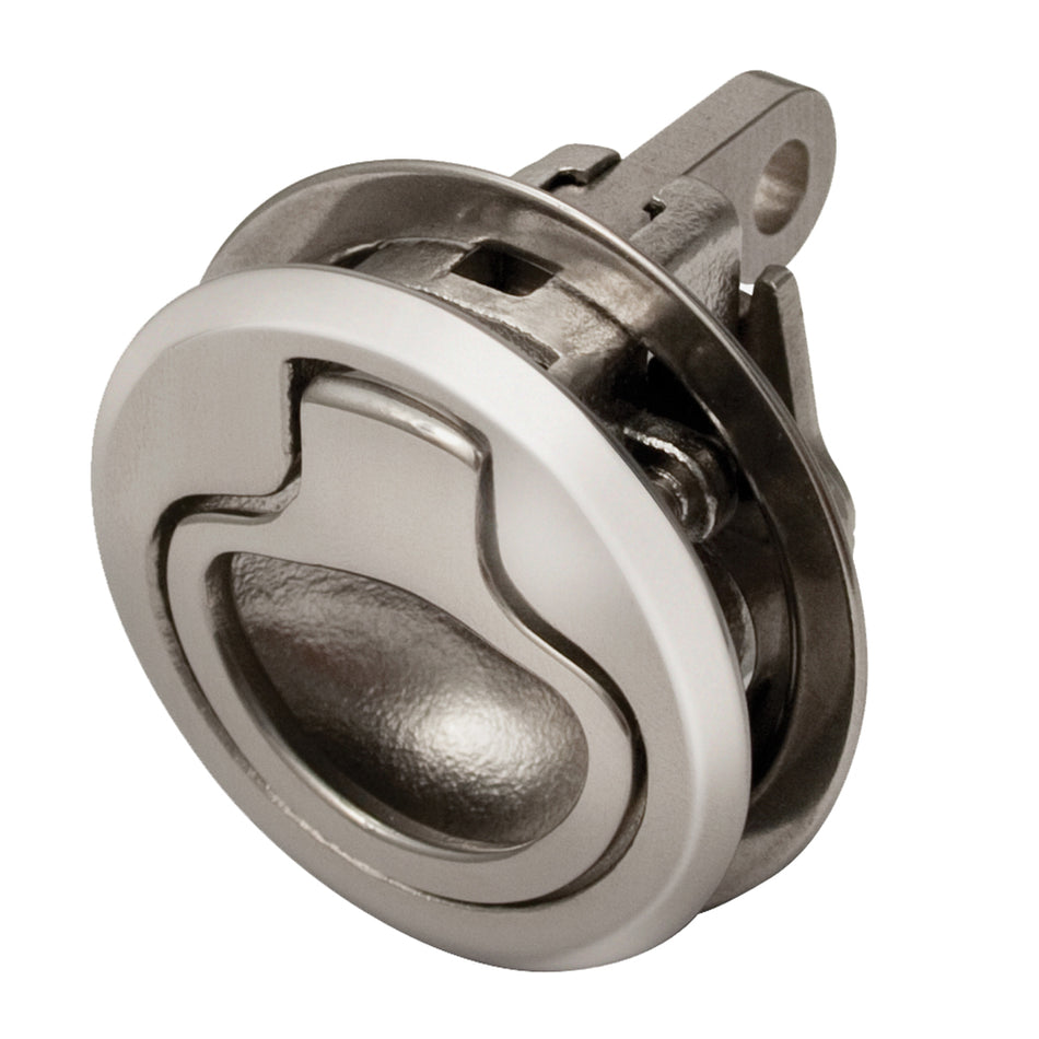 Southco - Small Flush Pull Latch - Stainless Steel, Non-Locking, Low Profile — Quality Boat Parts