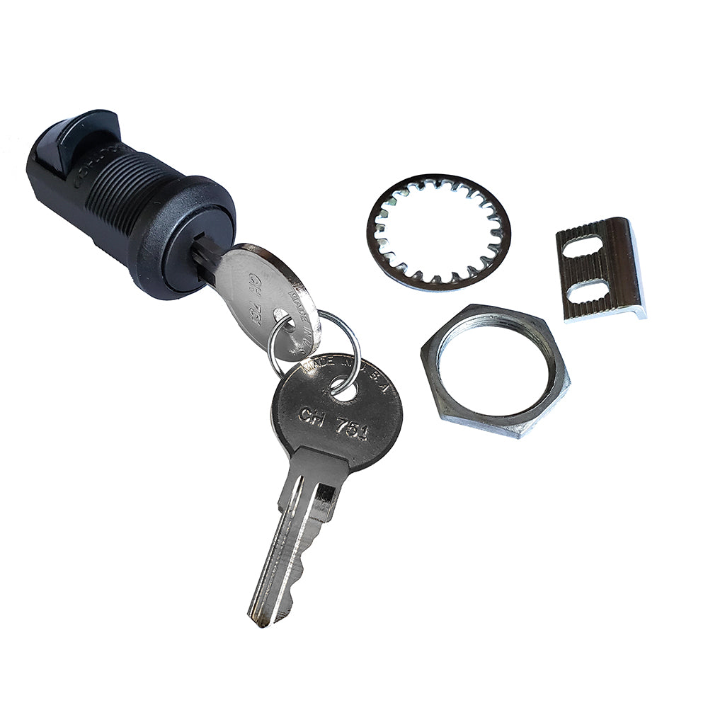 Southco - Small Push-to-Close Latch - Locking — Quality Boat Parts