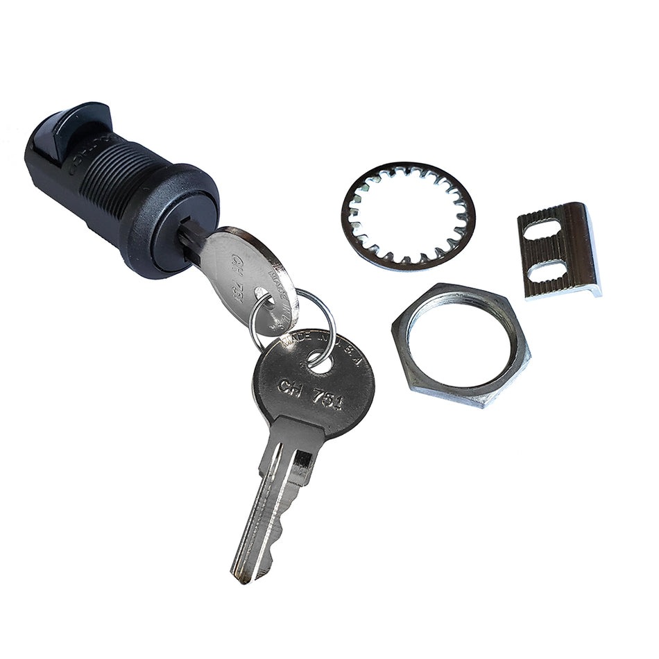 Southco - Small Push-to-Close Latch - Locking — Quality Boat Parts