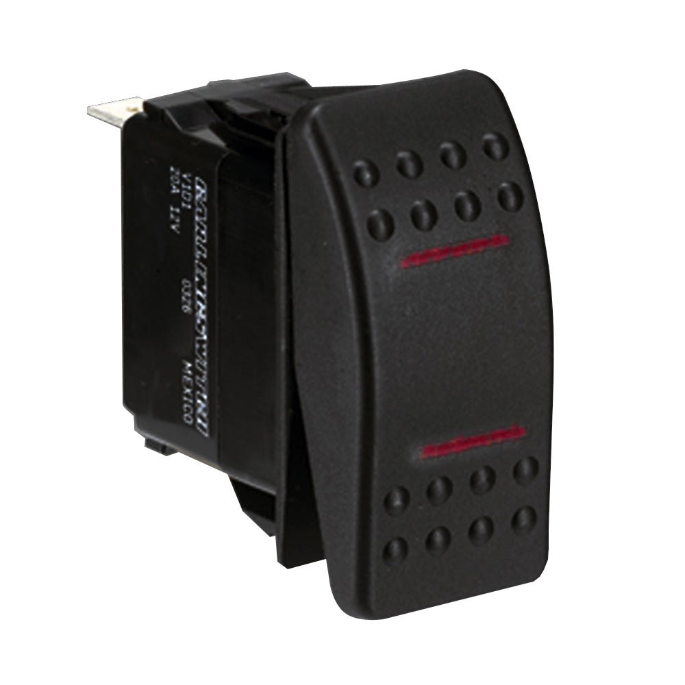 Paneltronics - SPST Waterproof Contura Rocker Switch — Quality Boat Parts
