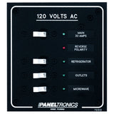 Paneltronics - Standard AC Breaker Panel & Main - LEDs — Quality Boat Parts