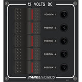 Paneltronics - Waterproof Panel Circuit Breaker - DC, Illuminated Rocker Switch — Quality Boat Parts