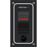Paneltronics - Waterproof Panel Circuit Breaker - DC, Illuminated Rocker Switch — Quality Boat Parts