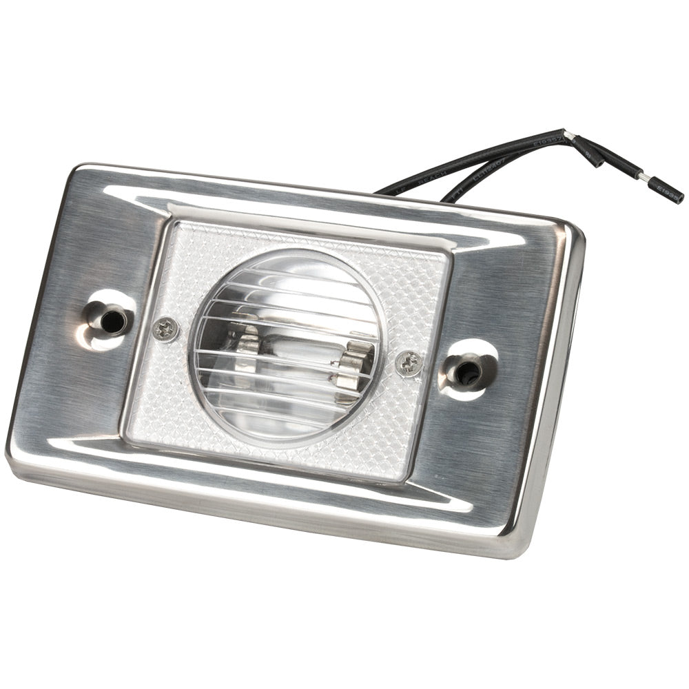 Sea-Dog - Stainless Steel Rectangular Transom Light — Quality Boat Parts