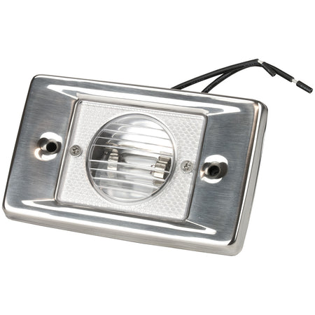Sea-Dog - Stainless Steel Rectangular Transom Light — Quality Boat Parts