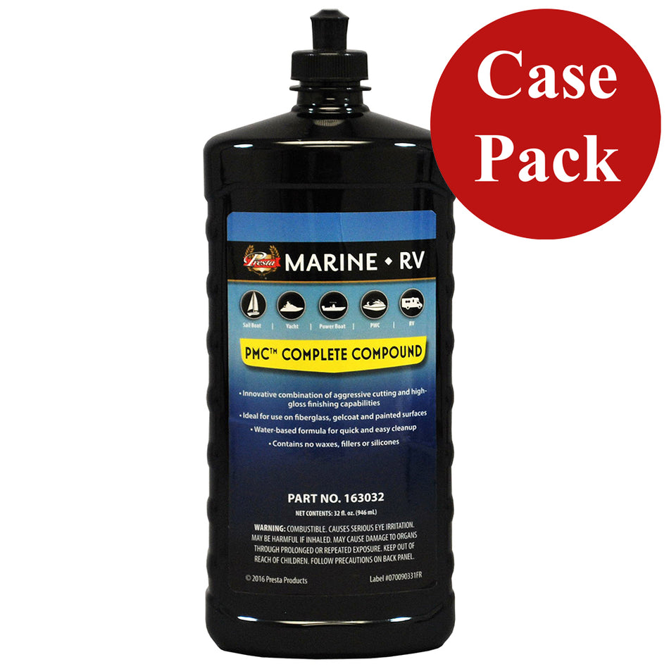 Presta - MaxComplete Compound - 32oz, Case of 12 — Quality Boat Parts