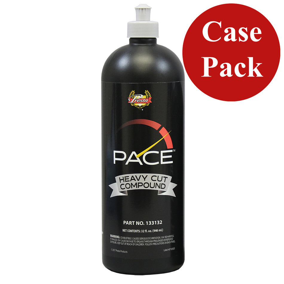 Presta - PACE Heavy Cut Compound - 32oz, Case of 6 — Quality Boat Parts