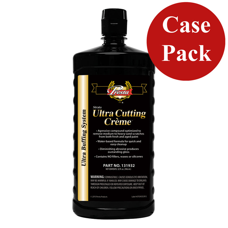 Presta - Ultra Cutting Creme - 32oz - Case of 12 — Quality Boat Parts