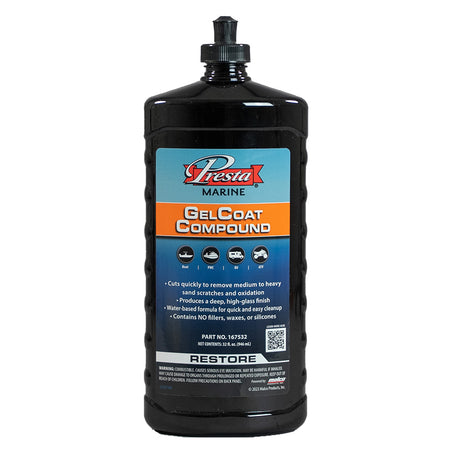Presta - Gel Coat Compound — Quality Boat Parts