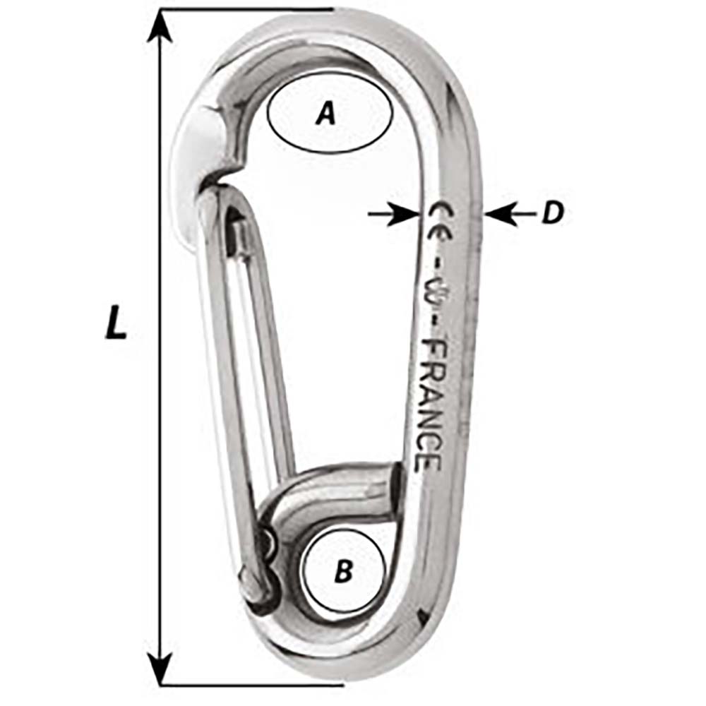 Wichard - Symmetric Carbine Hook — Quality Boat Parts