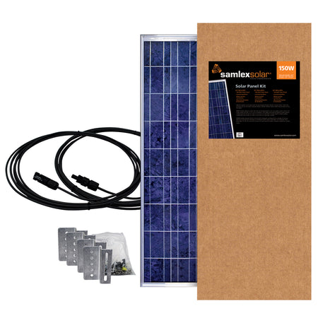 Samlex America - 150W Solar Panel Kit — Quality Boat Parts