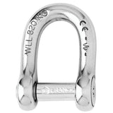 Wichard - Self-Locking Allen Head Pin D Shackle — Quality Boat Parts