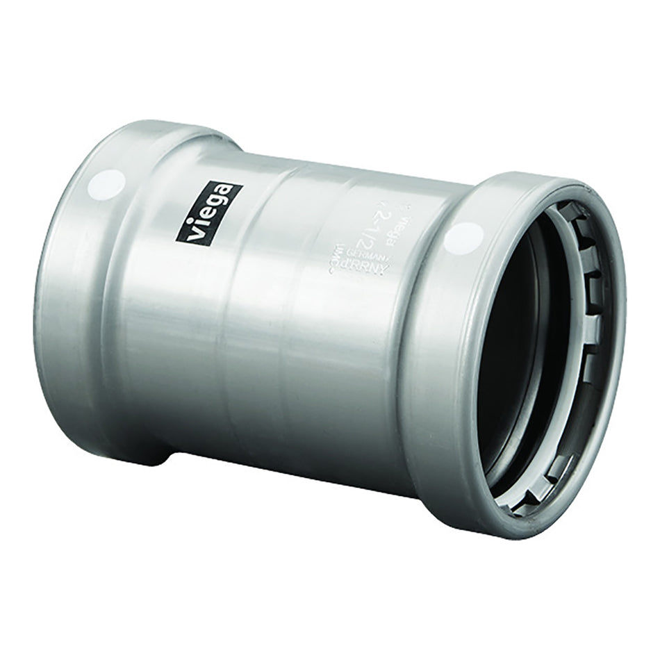Viega - MegaPress Carbon Steel Coupling - Without Stop — Quality Boat Parts