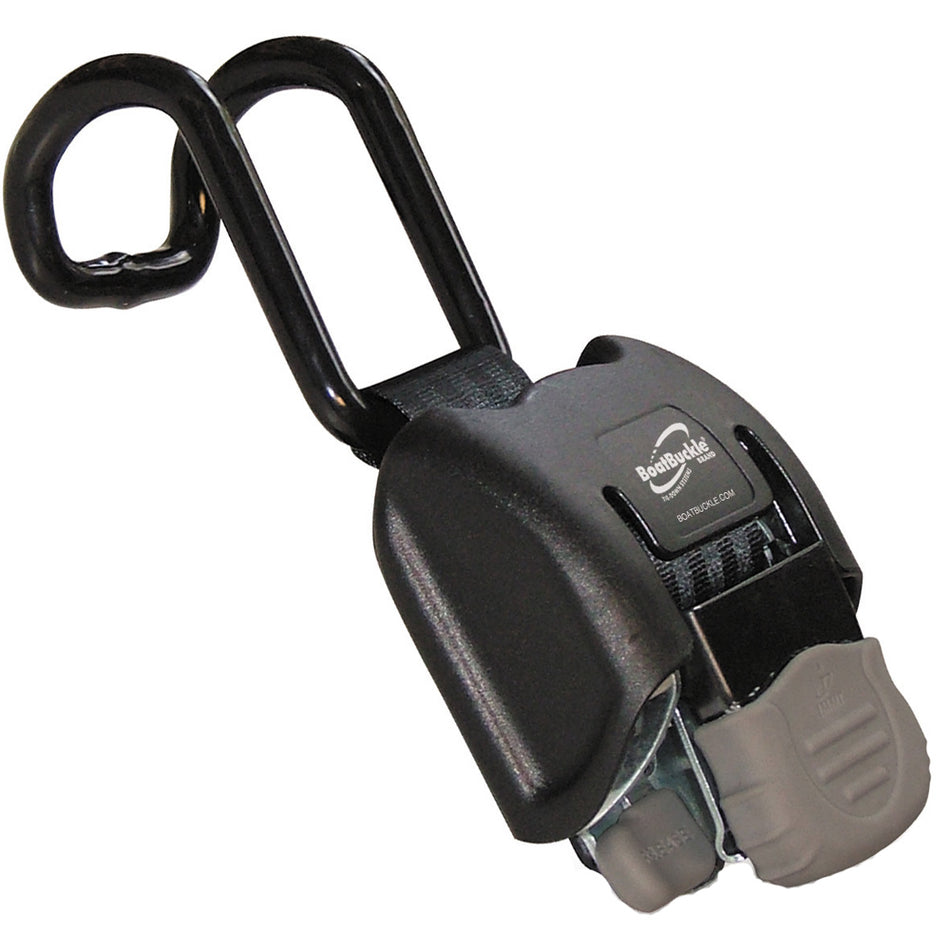BoatBuckle - G2 Retractable Gunwale Tie-Down - 2", 38", Pair — Quality Boat Parts