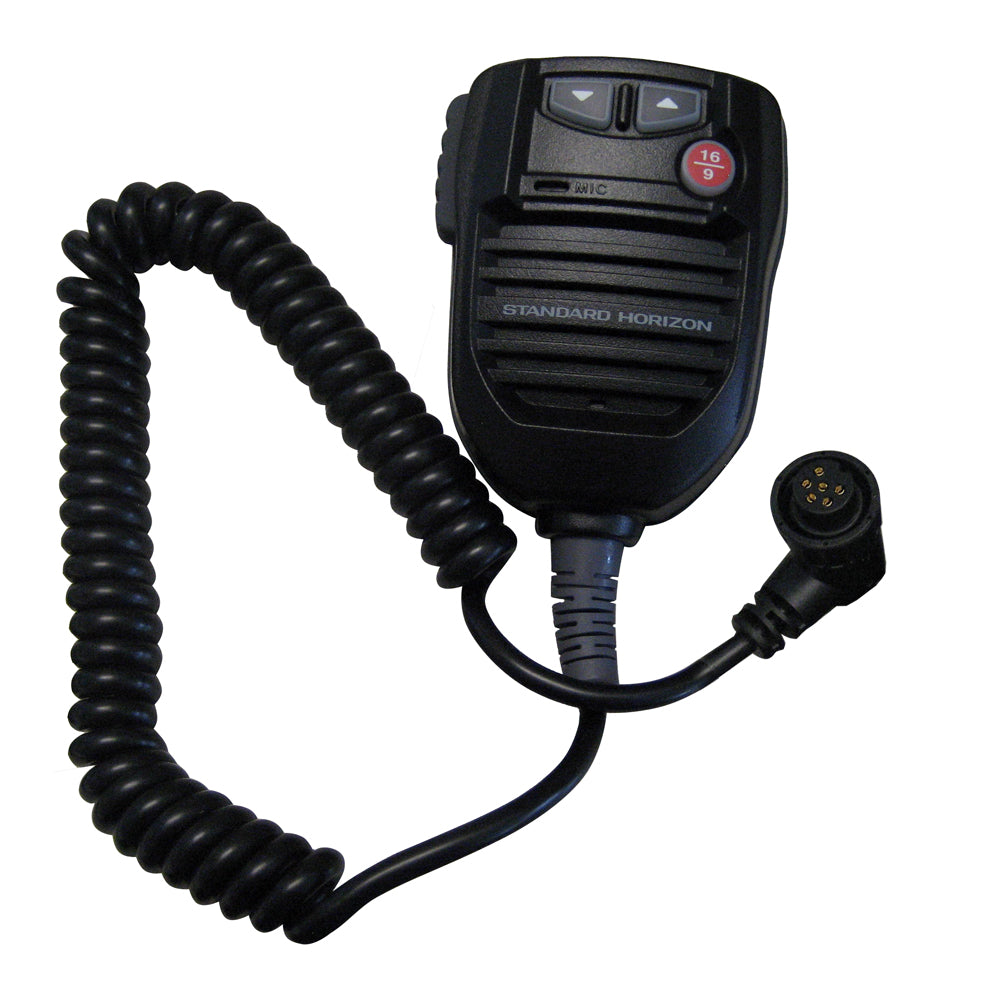 Standard - Horizon Replacement VHF MIC - For GX5500S, GX5500SM, Black — Quality Boat Parts