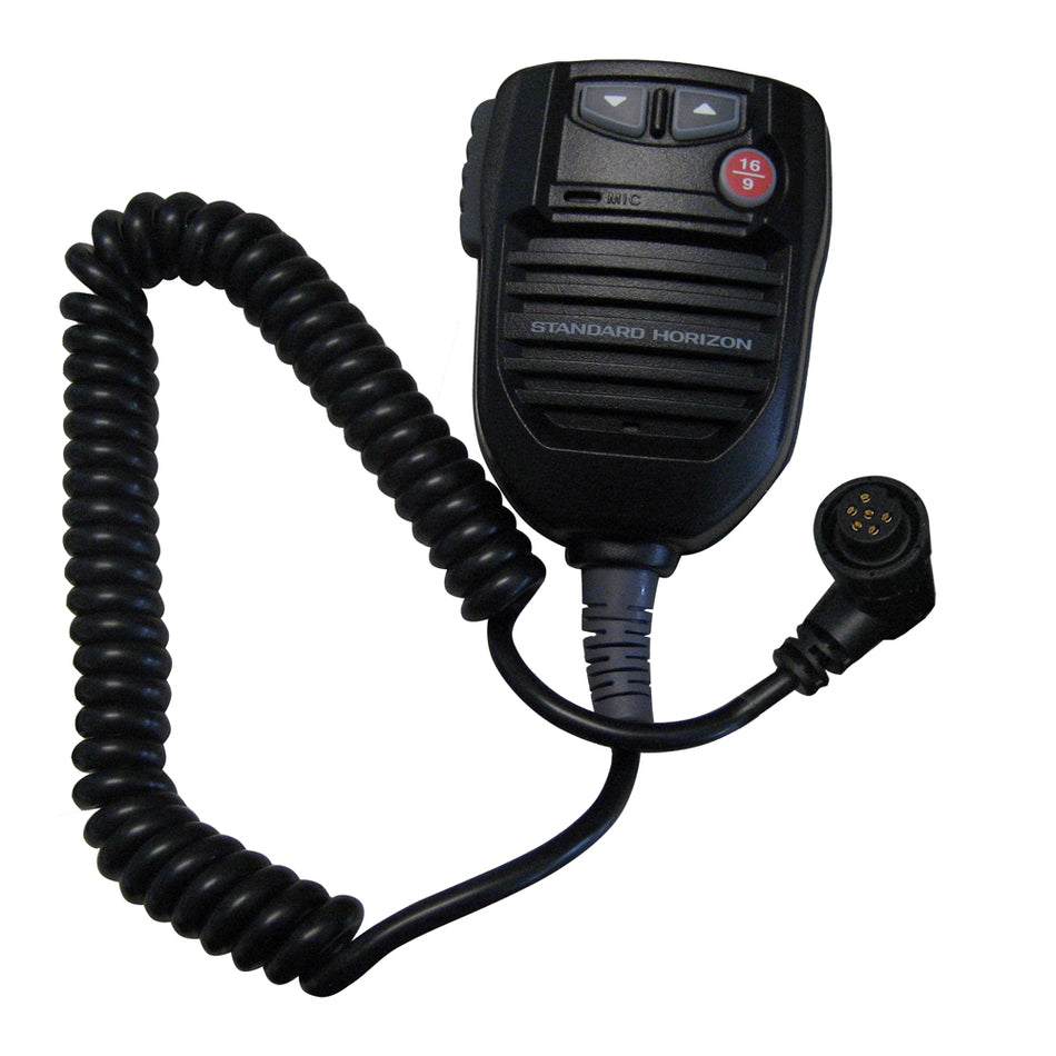 Standard - Horizon Replacement VHF MIC - For GX5500S, GX5500SM, Black — Quality Boat Parts