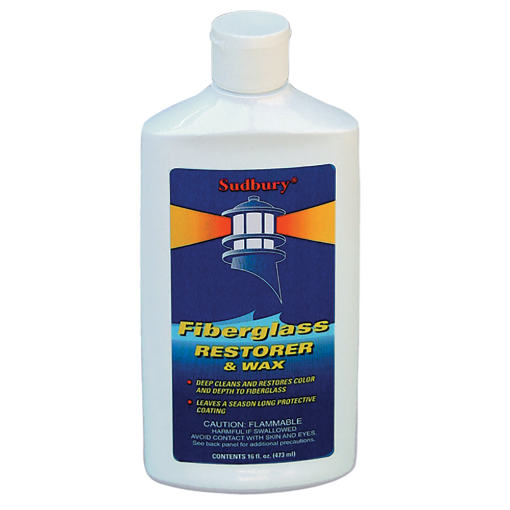Sudbury - One Step Fiberglass Restorer Wax - 16oz Liquid — Quality Boat Parts