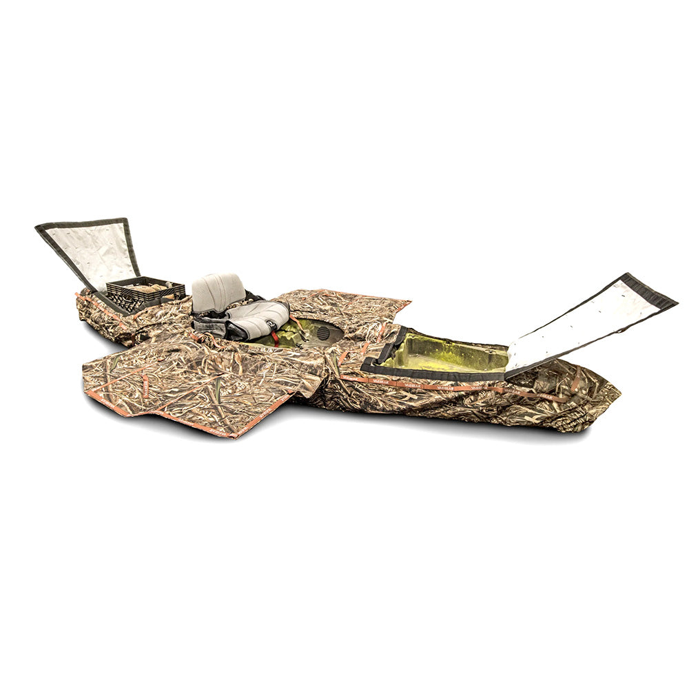 YakGear - Ambush Camo Kayak Cover Hunting Blind — Quality Boat Parts