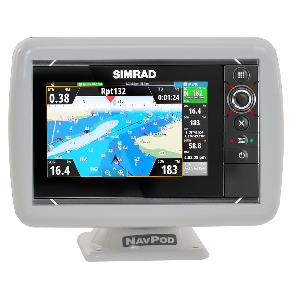 NavPod - PP4406 PowerPod Pre-Cut - For Simrad NSS7 evo2 or B&G Zeus 7 — Quality Boat Parts