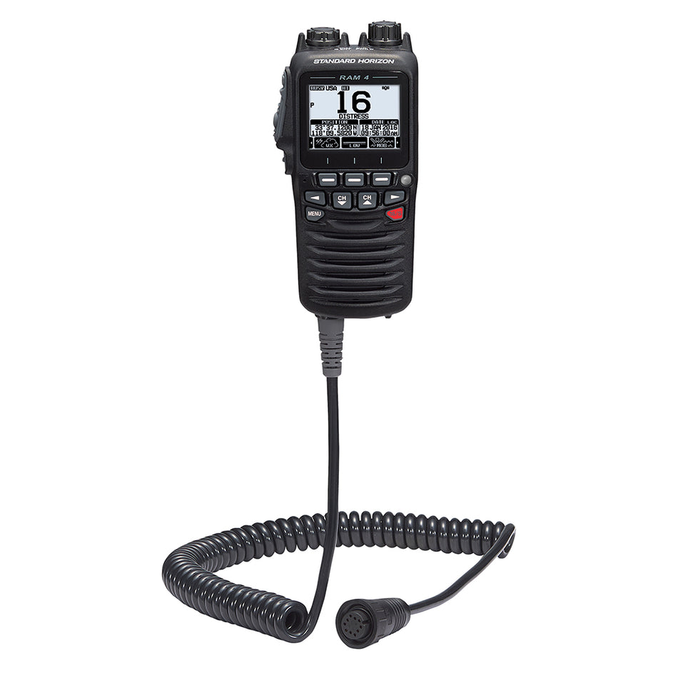 Standard Horizon - Wired Remote Access Microphone RAM4 — Quality Boat Parts