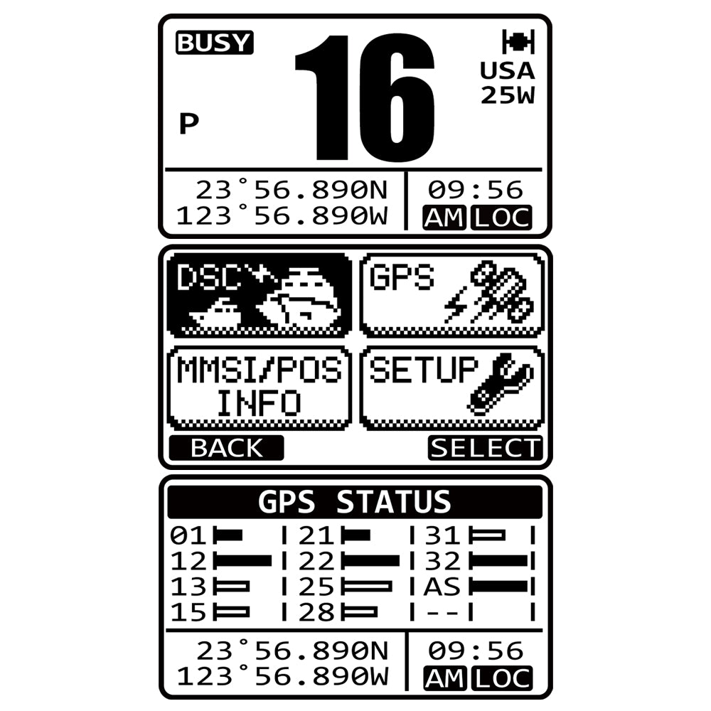 Standard Horizon - GX1400 Fixed Mount VHF — Quality Boat Parts