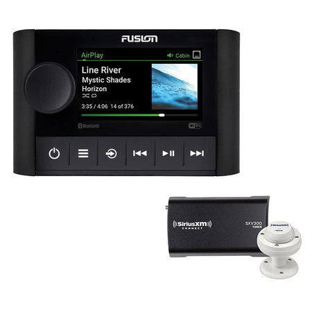 Fusion - Apollo MS-SRX400 Stereo - With SiriusXM SXV300 Connect Tuner & Marine/RV Antenna — Quality Boat Parts