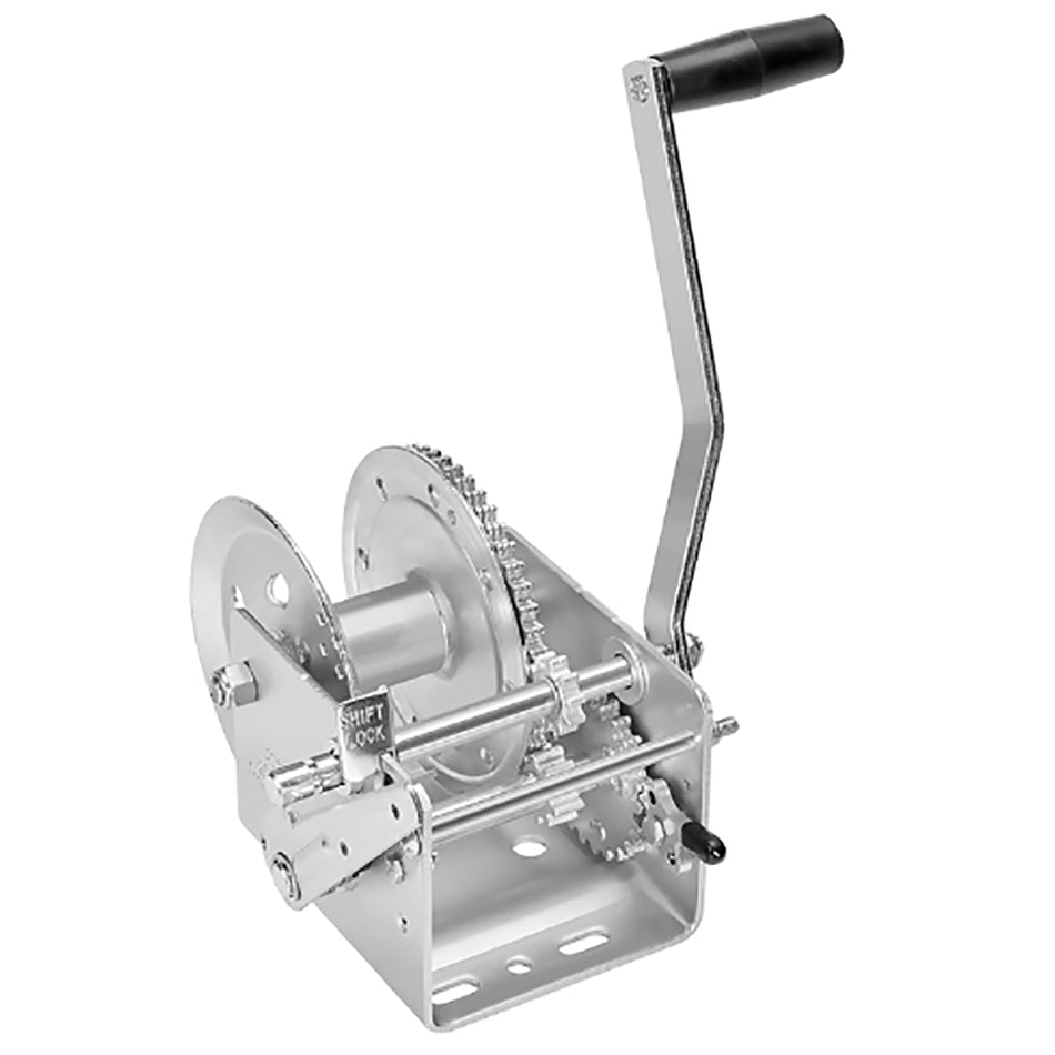 Fulton - 2-Speed Winch - With Hand Brake, 2600 lbs — Quality Boat Parts