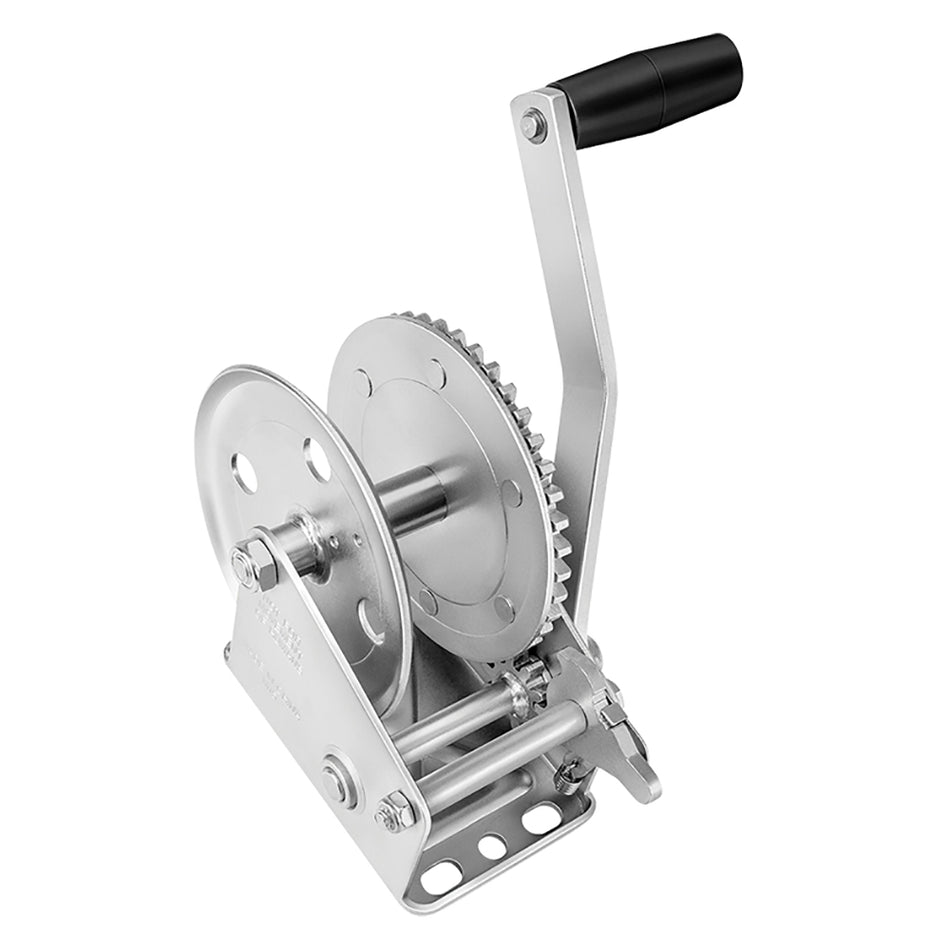 Fulton - Single Speed Winch - Strap Not Included, 1100 lbs — Quality Boat Parts