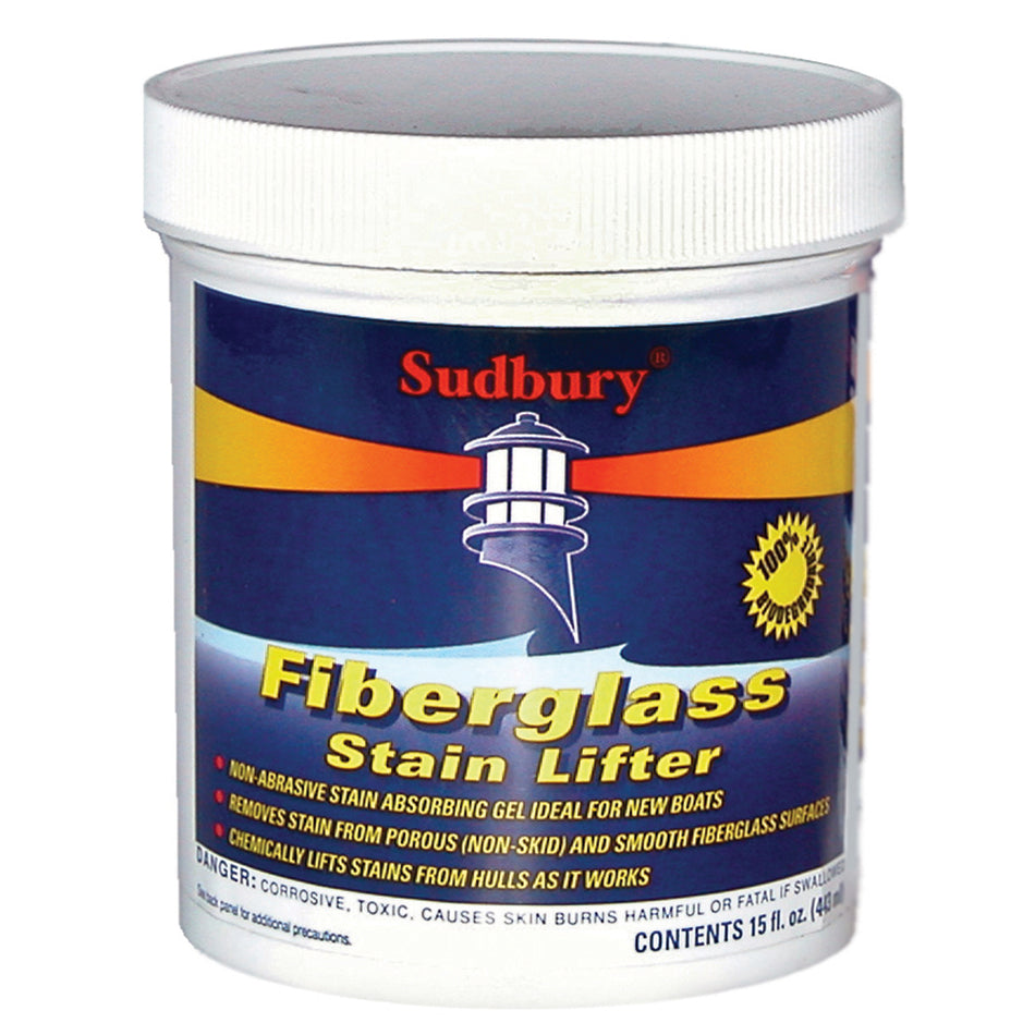 Sudbury - Fiberglass Stain Lifter - Pint (16oz) — Quality Boat Parts