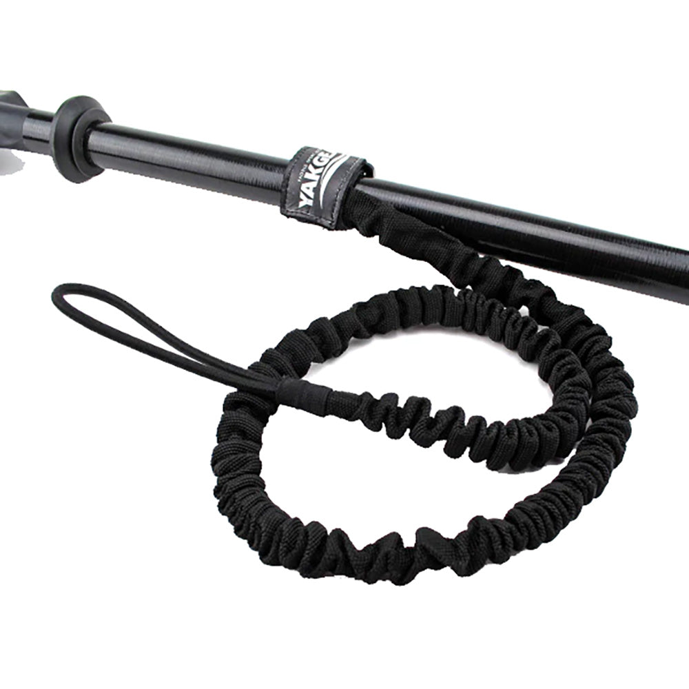 YakGear - Baja Paddle Leash - 36", Black — Quality Boat Parts