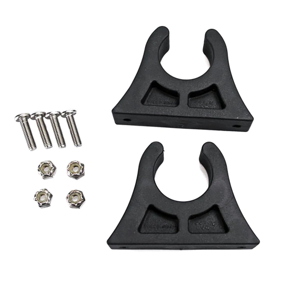 YakGear - Molded Paddle/Pole Clip Kit - 1-1/4" Clips — Quality Boat Parts