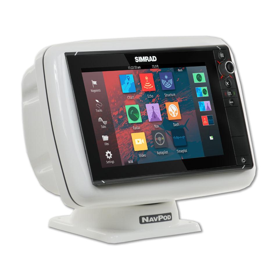 NavPod - PP5202 PowerPod Pre-Cut - For Simrad NSS12 evo2, B&G Zeus 178 — Quality Boat Parts