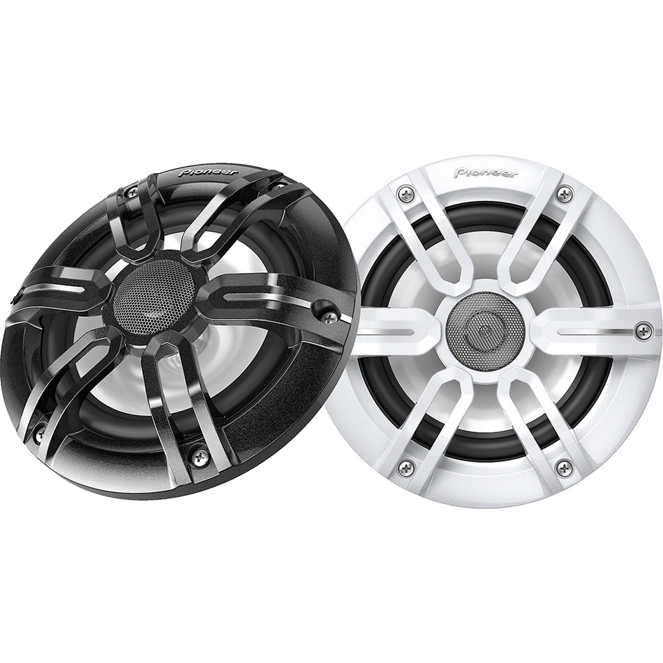 Pioneer - 6.5" ME-Series Speakers - Max Sports Grille Covers, 250W — Quality Boat Parts