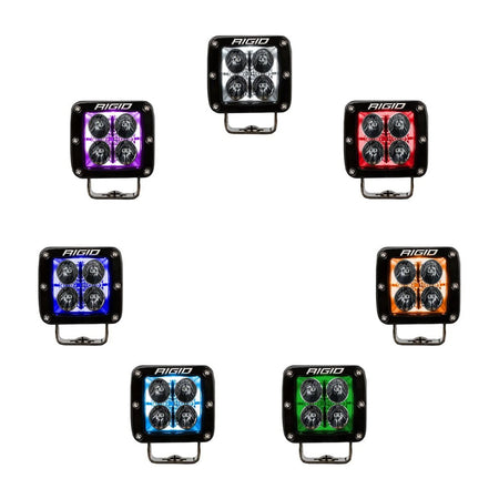 RIGID Industries - Radiance + Pod Light - RGBW, Pair — Quality Boat Parts