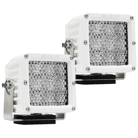 RIGID Industries - D-XL PRO Light Pods - Diffused LED, Pair, White — Quality Boat Parts