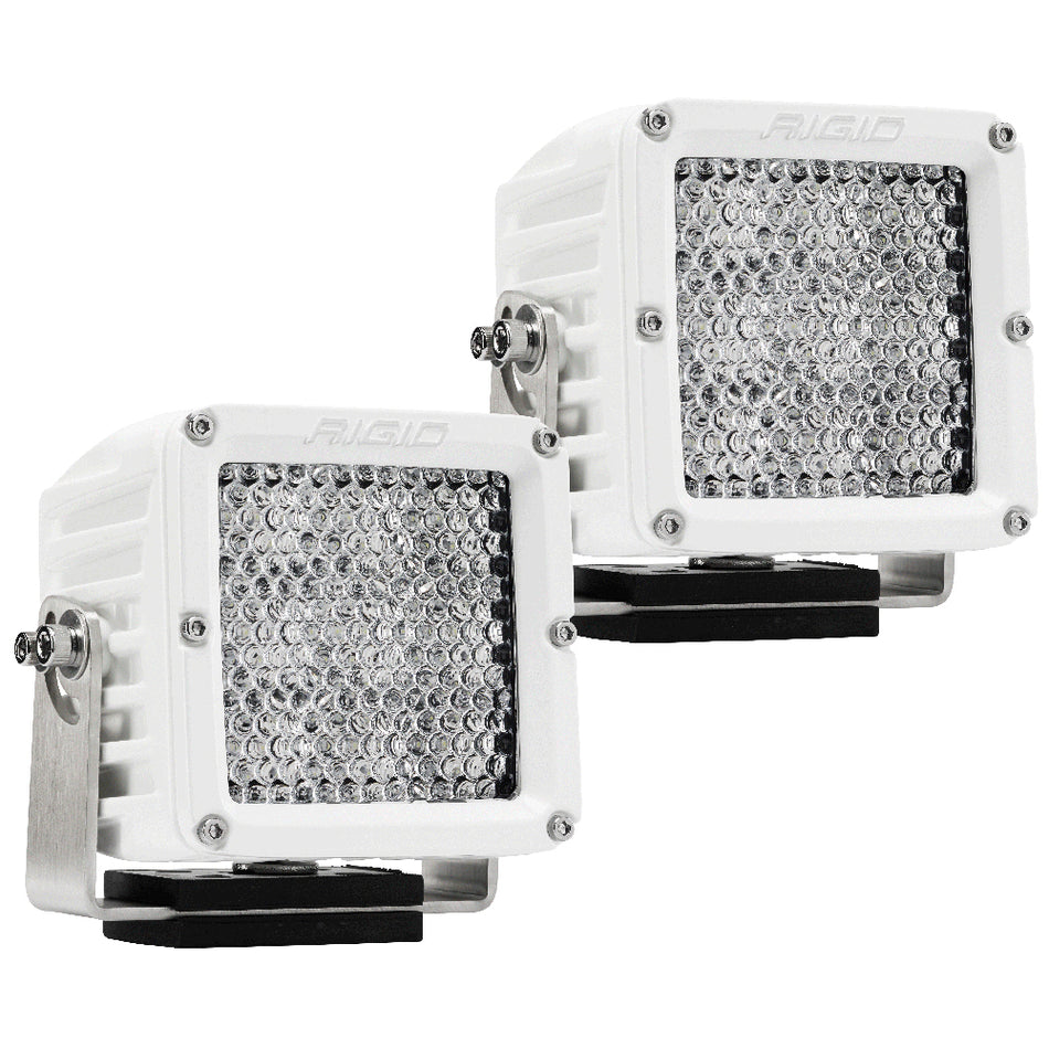 RIGID Industries - D-XL PRO Light Pods - Diffused LED, Pair, White — Quality Boat Parts