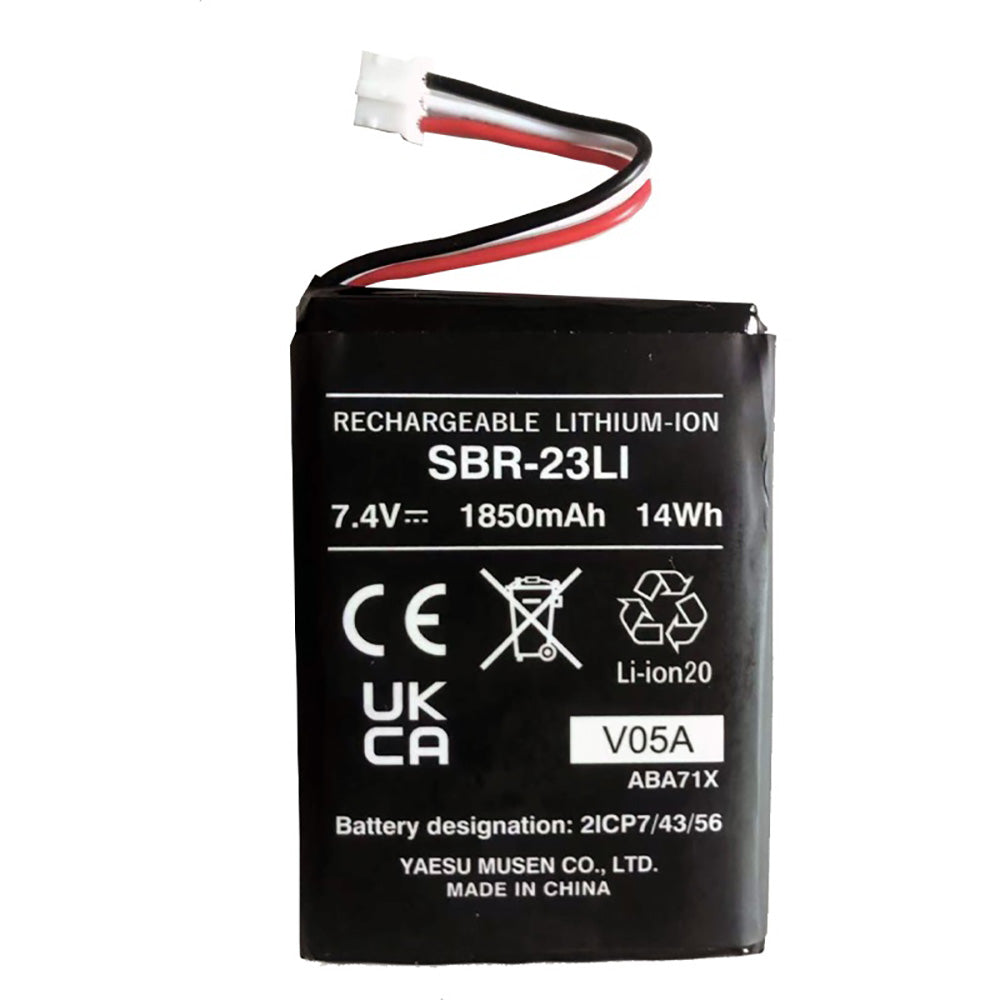 Standard Horizon - SBR-23LI Li-Ion Battery Pack - For HX210 — Quality Boat Parts