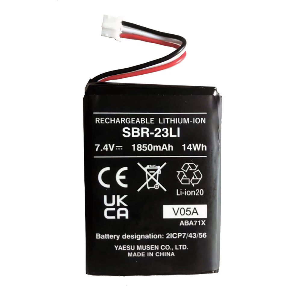 Standard Horizon - SBR-23LI Li-Ion Battery Pack - For HX210 — Quality Boat Parts