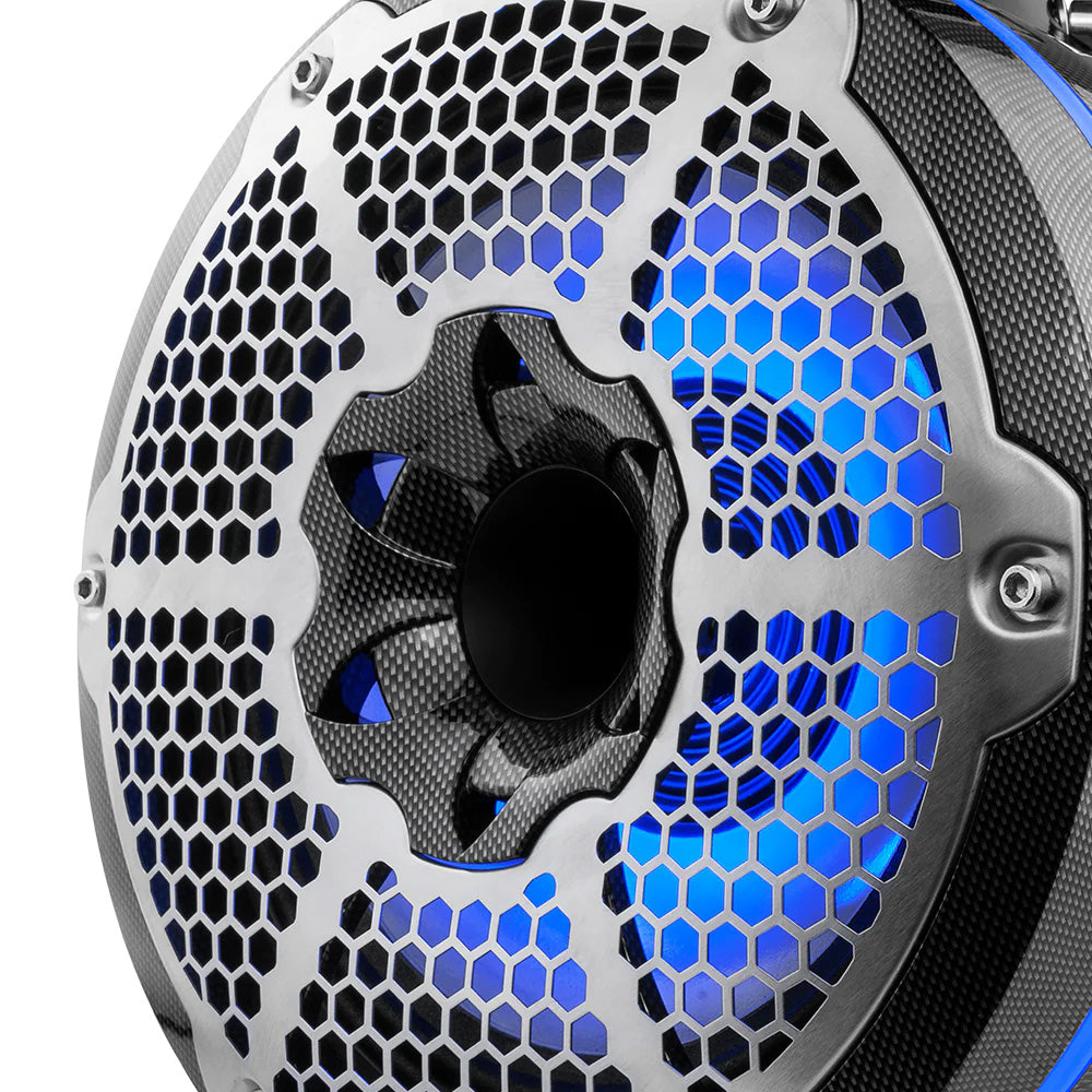 DS18 - HYDRO 10" Neodymium Marine Towers - With Built-In Passive Radiator, 1" Driver RGB LED Lights, 900W — Quality Boat Parts