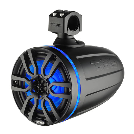 DS18 - X Series HYDRO 6.5" Wakeboard Pod Tower Speaker - With RGB LED Light, 300W — Quality Boat Parts