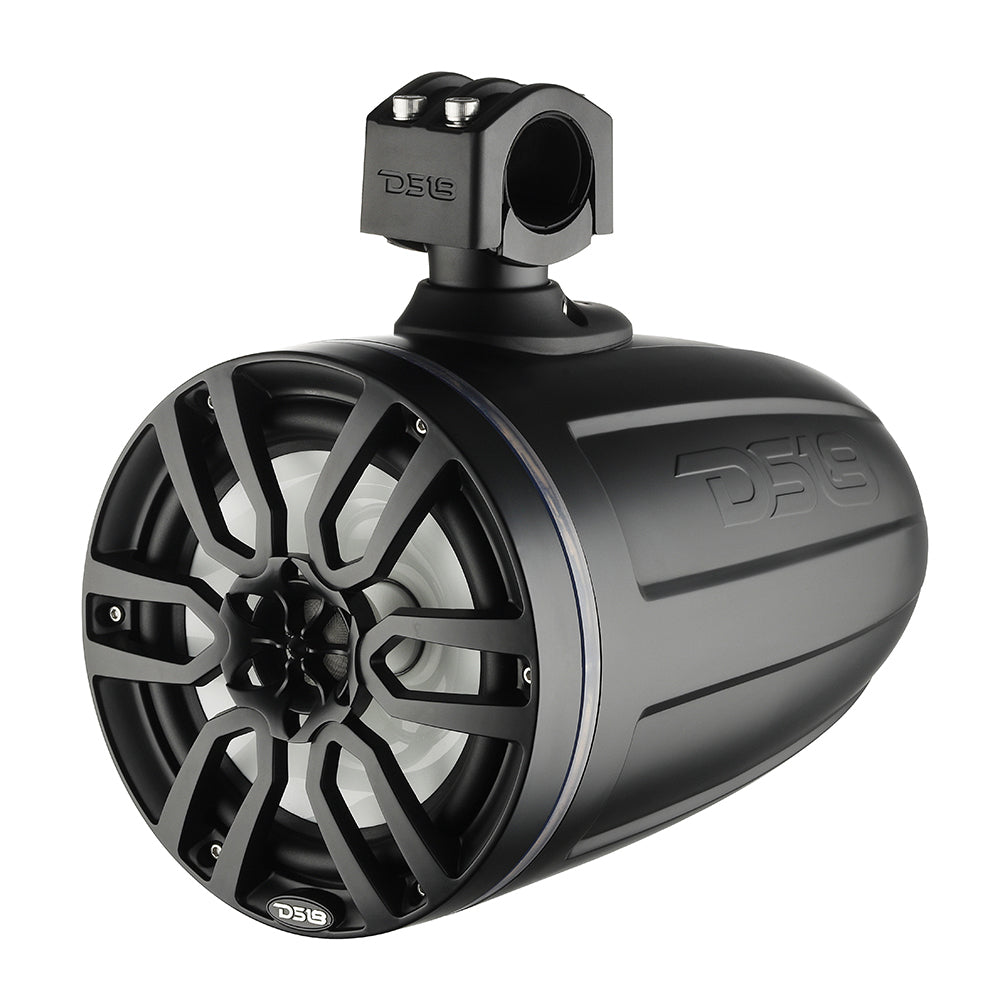 DS18 - X Series HYDRO 6.5" Wakeboard Pod Tower Speaker - With RGB LED Light, 300W — Quality Boat Parts