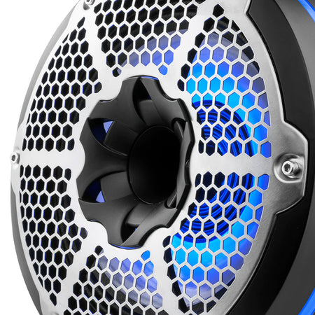 DS18 - HYDRO 10" Neodymium Marine Towers - With Built-In Passive Radiator, 1" Driver RGB LED Lights — Quality Boat Parts