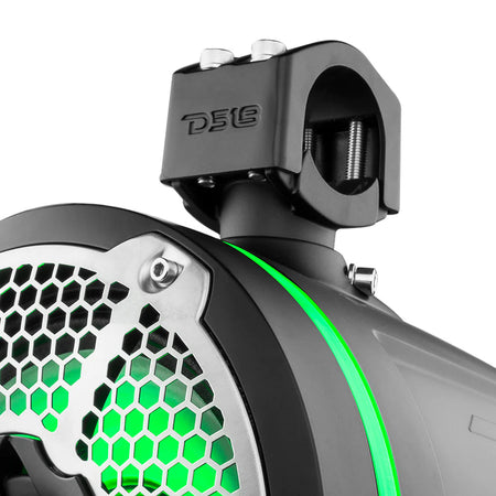 DS18 - HYDRO 10" Neodymium Marine Towers - With Built-In Passive Radiator, 1" Driver RGB LED Lights — Quality Boat Parts
