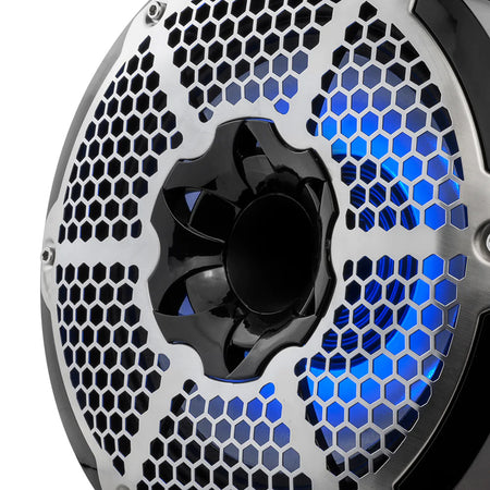 DS18 - HYDRO 10" Neodymium Marine Towers - With Built-In Passive Radiator, 1" Driver RGB LED Lights — Quality Boat Parts