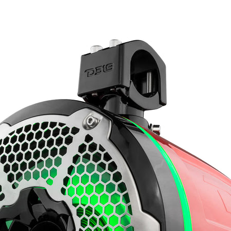DS18 - HYDRO 10" Neodymium Marine Towers - With Built-In Passive Radiator, 1" Driver RGB LED Lights — Quality Boat Parts