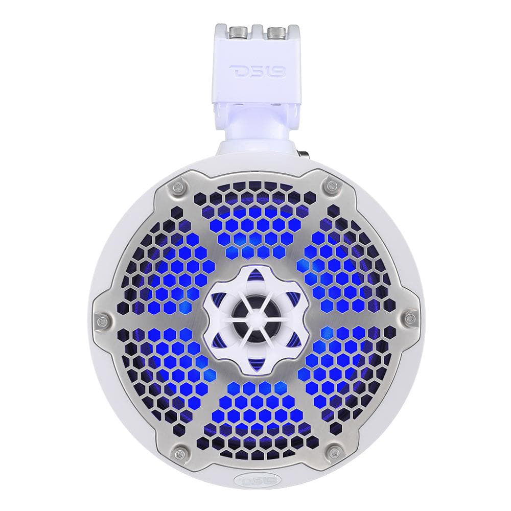 DS18 - Hydro 6.5" Neodymium Wakeboard Speakers - With 1" Driver & RGB LED Lights, 450W — Quality Boat Parts