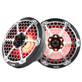 DS18 - New Edition HYDRO 8" 2-Way Marine Speakers - With RGB LED Lighting 375W — Quality Boat Parts