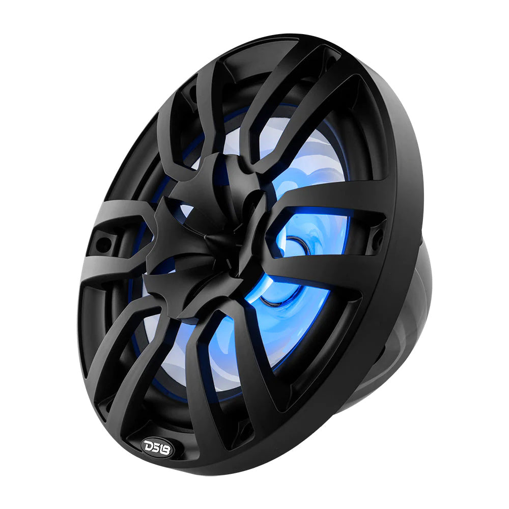 DS18 - HYDRO 10" 2-Way Marine Speakers - With Bullet Tweeter Integrated RGB LED Lights — Quality Boat Parts