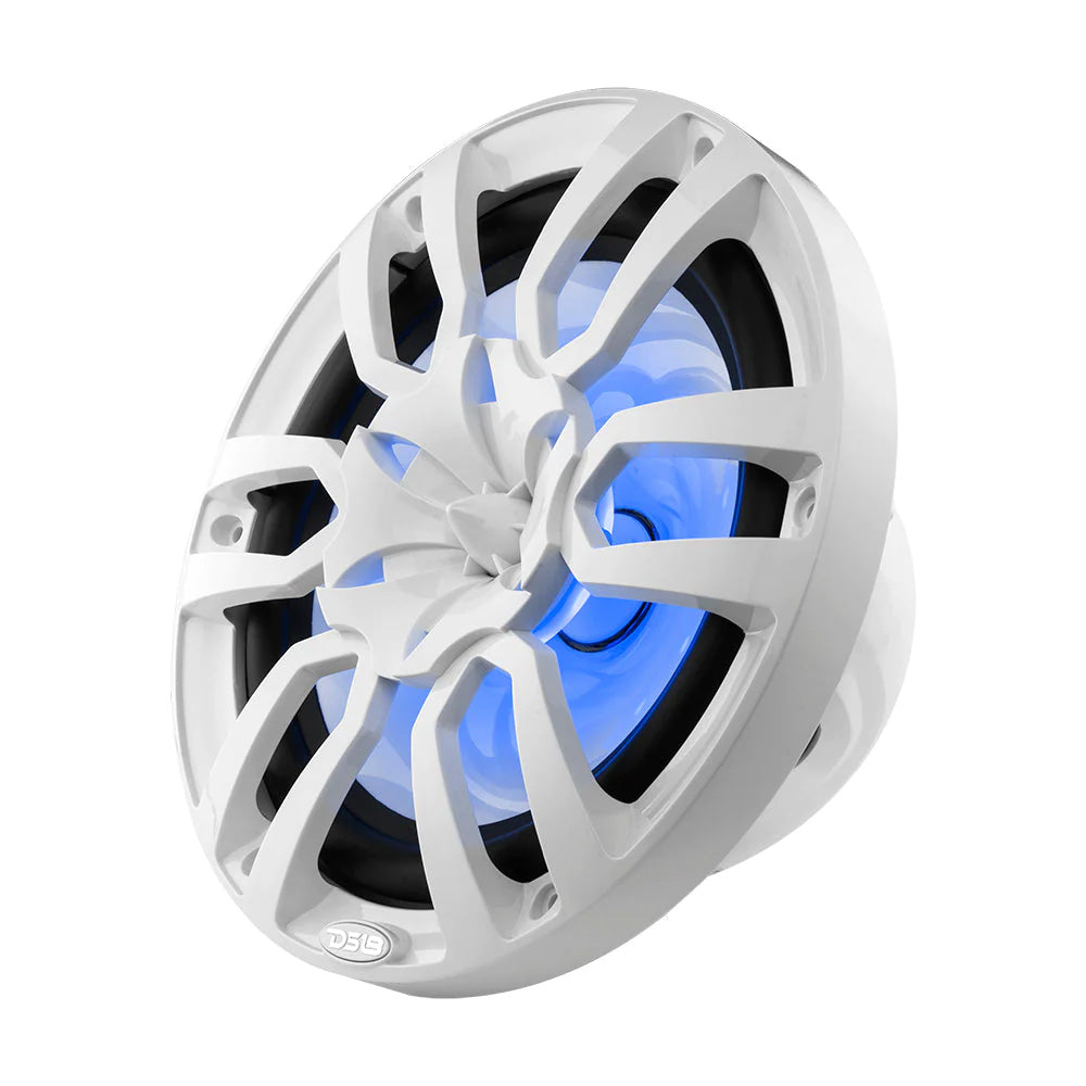 DS18 - HYDRO 10" 2-Way Marine Speakers - With Bullet Tweeter Integrated RGB LED Lights — Quality Boat Parts