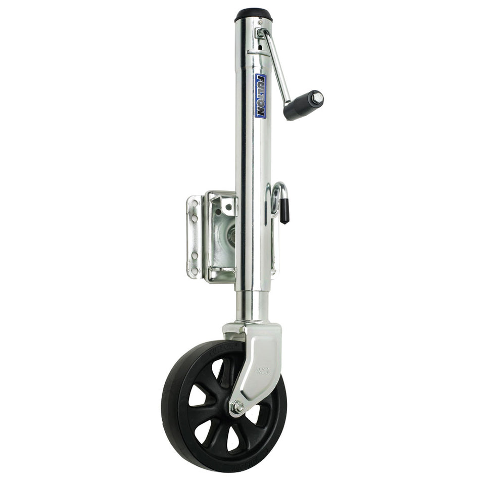 Fulton - Single Wheel - Bolt-Thru Swivel Jack - 1,500 lbs — Quality Boat Parts